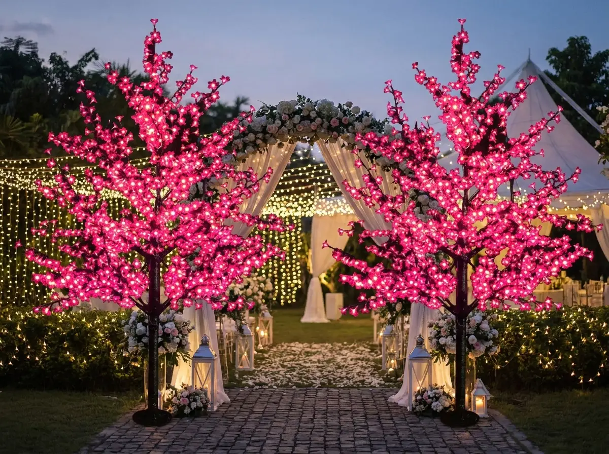 LED cherry blossom tree rental Tampa
